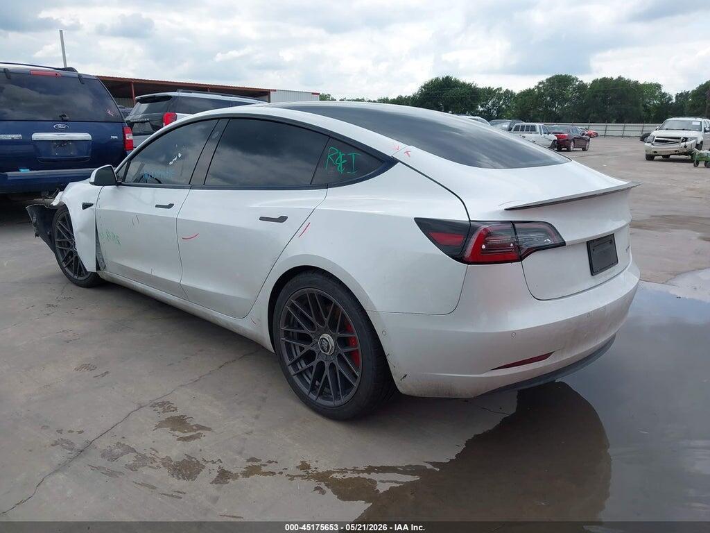 5YJ3E1EC6NF259866 2022 TESLA MODEL 3 photo no. 3