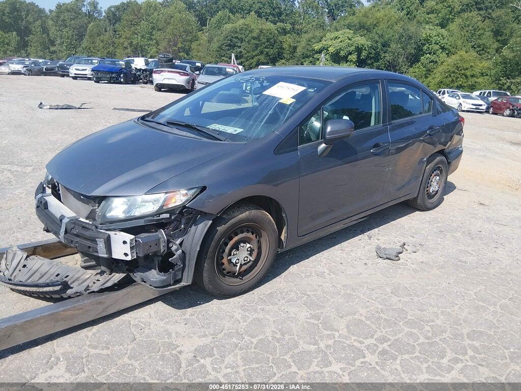 19XFB2F50FE037357 2015 HONDA CIVIC photo no. 2