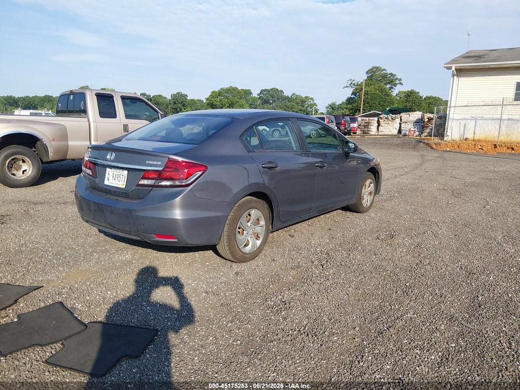 19XFB2F50FE037357 2015 HONDA CIVIC photo no. 4