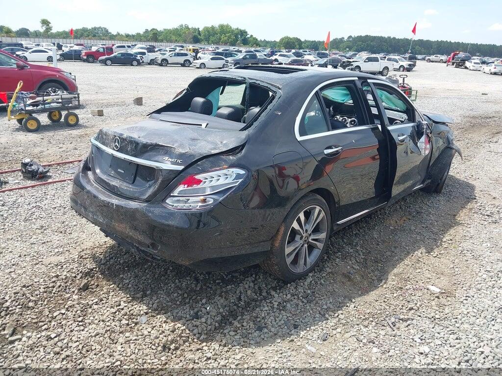 WDDWF4KB2JR407870 2018 MERCEDES-BENZ C 300 photo no. 4