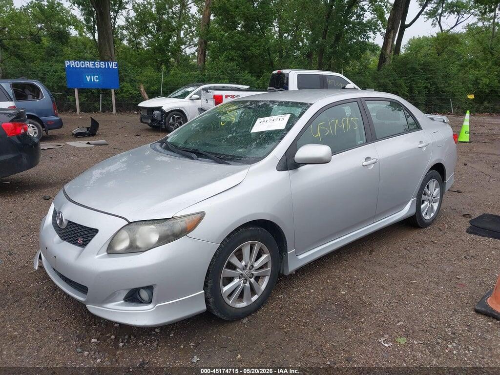 1NXBU4EE9AZ303597 2010 TOYOTA COROLLA photo no. 2