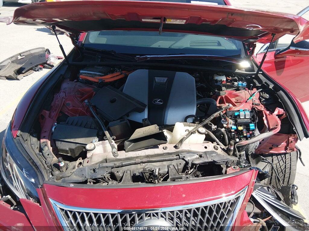 JTHEYLFF3L5010135 2020 LEXUS LS 500H photo no. 10