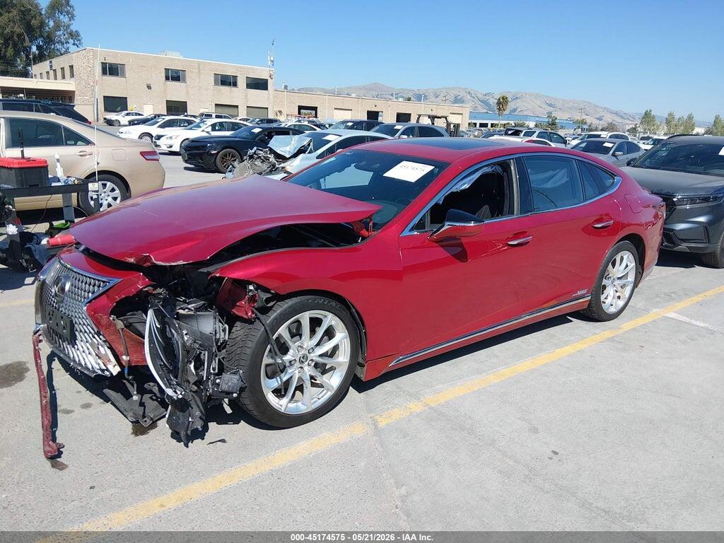 JTHEYLFF3L5010135 2020 LEXUS LS 500H photo no. 2