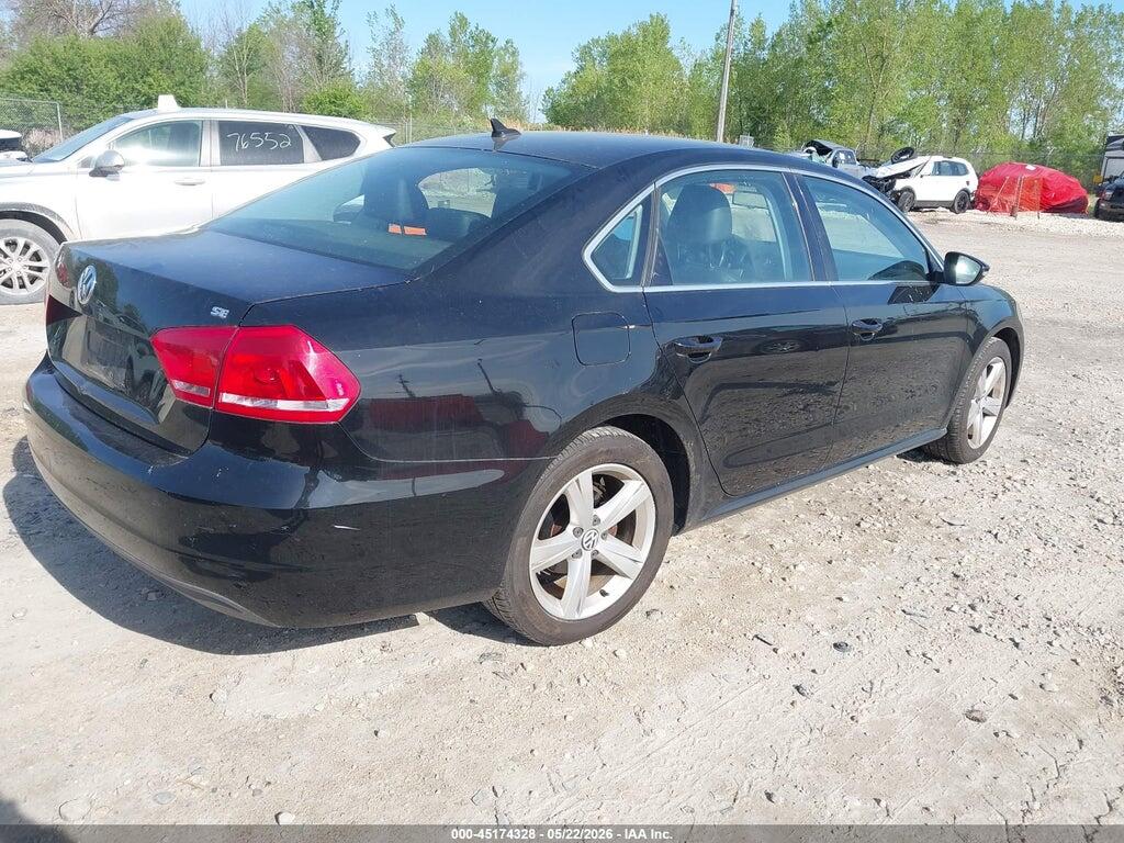 1VWBH7A33CC068764 2012 VOLKSWAGEN PASSAT photo no. 4