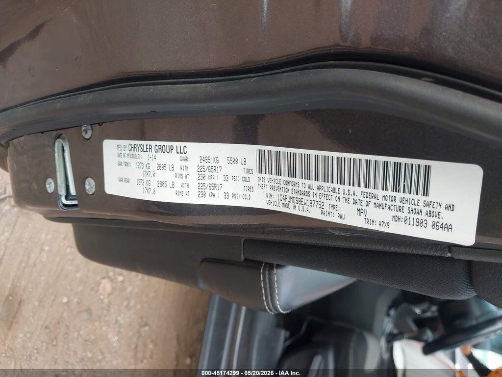 1C4PJMCS8EW187752 2014 JEEP CHEROKEE photo no. 9