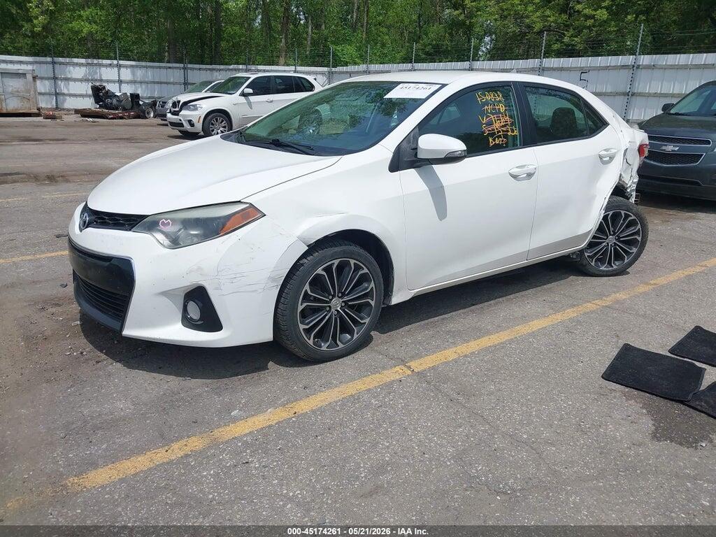 5YFBURHE3GP487664 2016 TOYOTA COROLLA photo no. 2