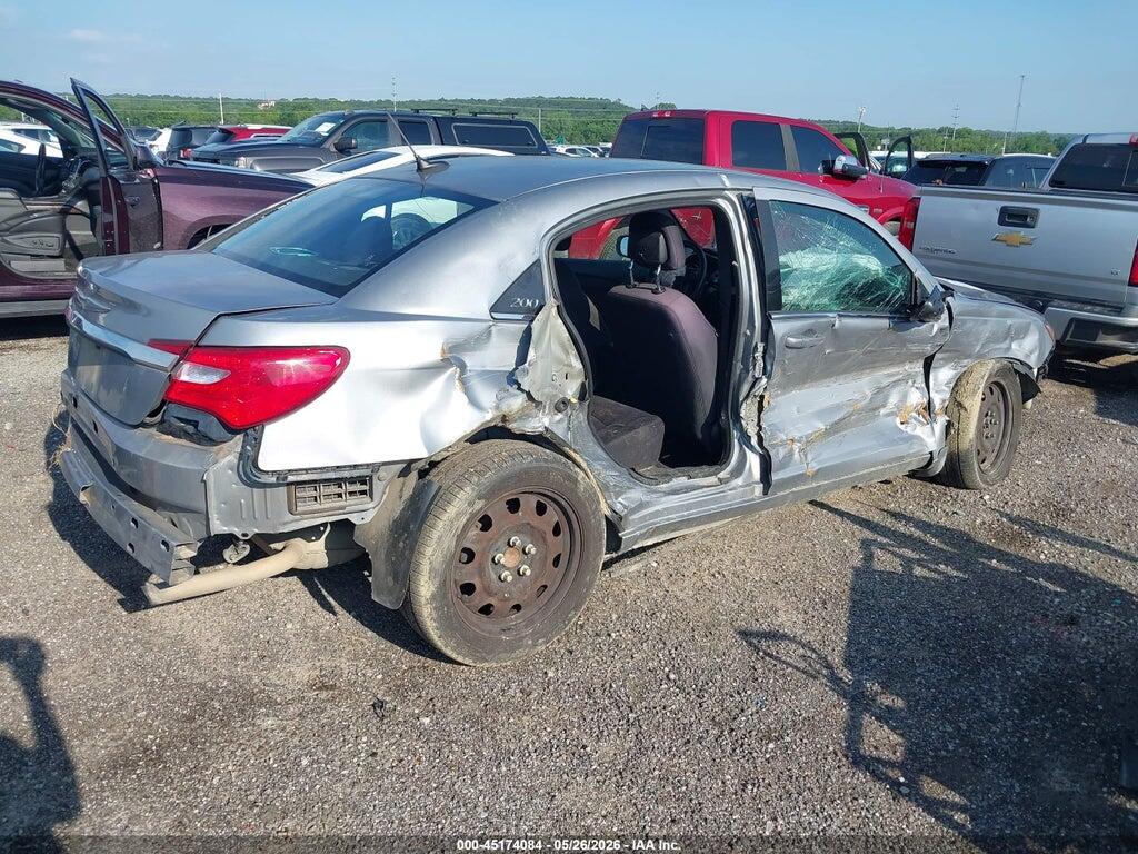 1C3CCBAB9EN143253 2014 CHRYSLER 200 photo no. 4