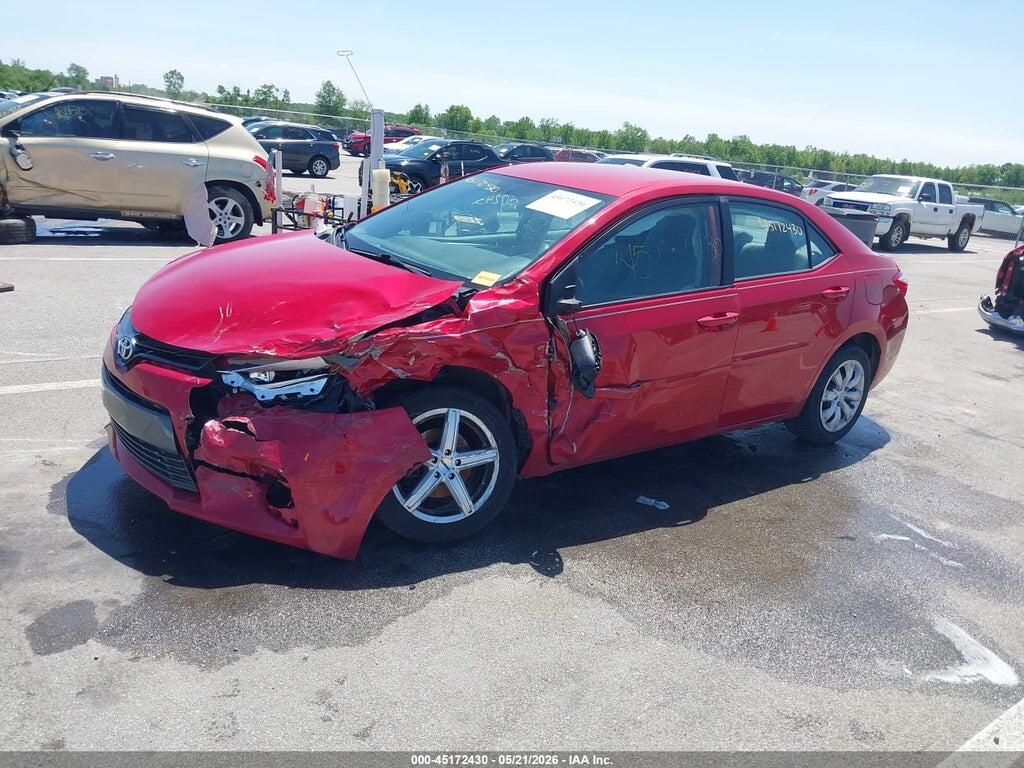 2T1BURHE7GC489501 2016 TOYOTA COROLLA photo no. 2