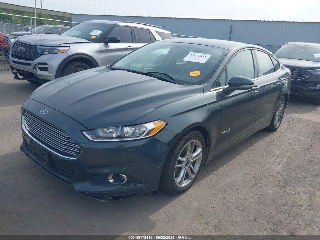 3FA6P0LUXFR221995 2015 FORD FUSION HYBRID photo no. 2