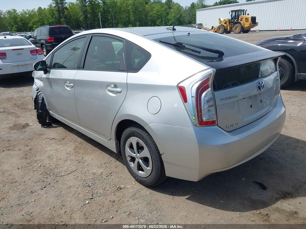 JTDKN3DU1D5581039 2013 TOYOTA PRIUS photo no. 3