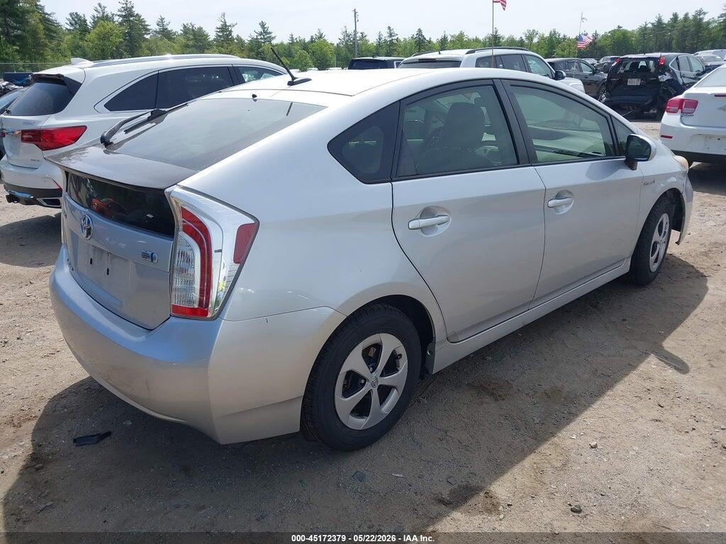 JTDKN3DU1D5581039 2013 TOYOTA PRIUS photo no. 4