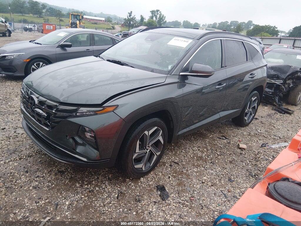 KM8JECA18NU027733 2022 HYUNDAI TUCSON HYBRID photo no. 2