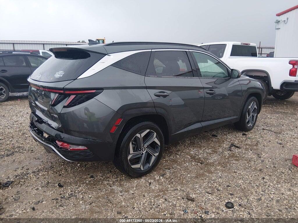 KM8JECA18NU027733 2022 HYUNDAI TUCSON HYBRID photo no. 4