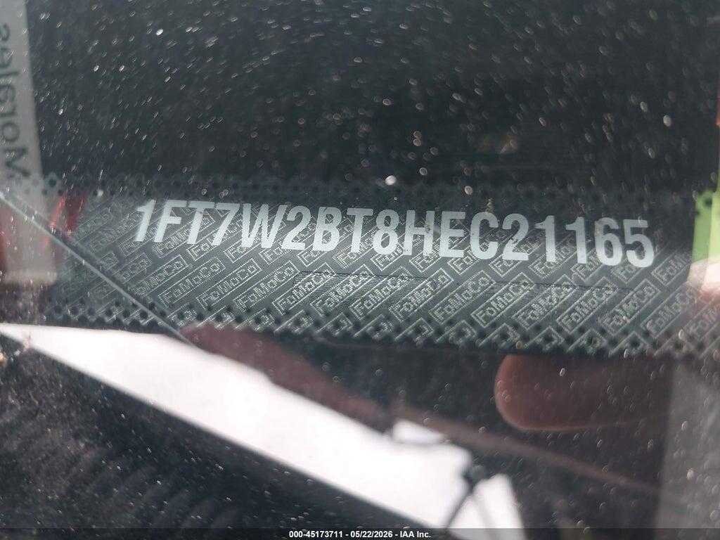 1FT7W2BT8HEC21165 2017 FORD F-250 photo no. 9