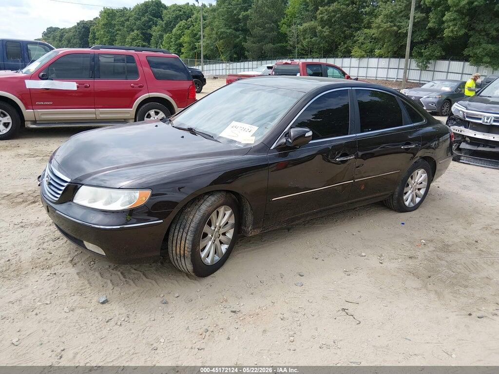 KMHFC4DF5AA513517 2010 HYUNDAI AZERA photo no. 2