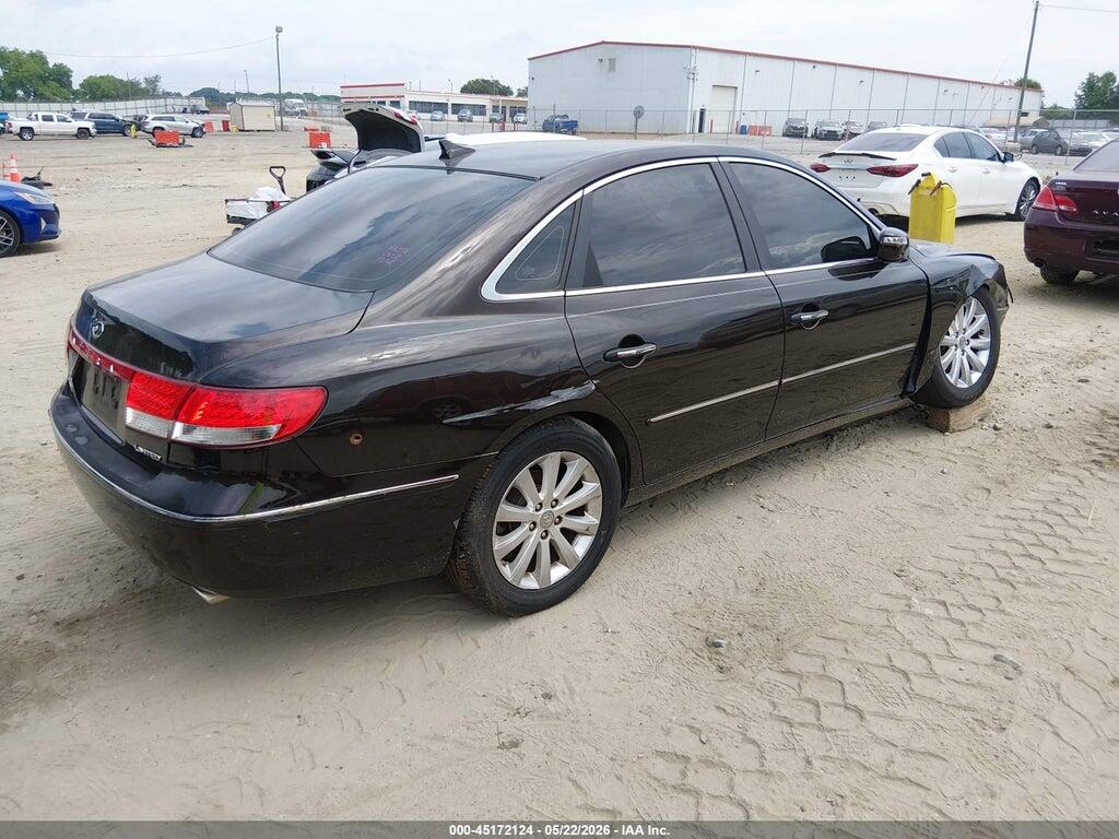 KMHFC4DF5AA513517 2010 HYUNDAI AZERA photo no. 4
