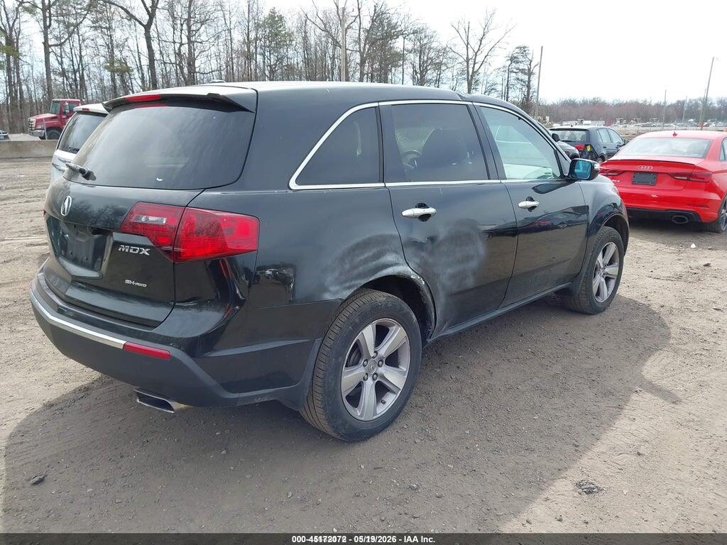 2HNYD2H28DH518281 2013 ACURA MDX photo no. 4