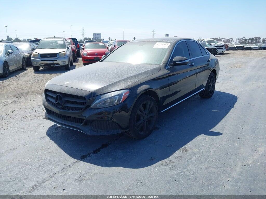 55SWF4KB6FU010913 2015 MERCEDES-BENZ C 300 photo no. 2