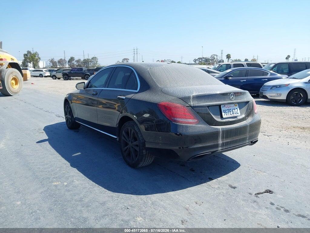 55SWF4KB6FU010913 2015 MERCEDES-BENZ C 300 photo no. 3