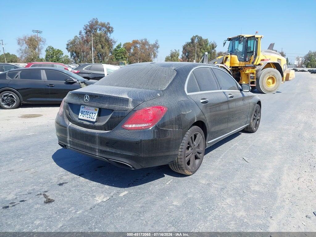 55SWF4KB6FU010913 2015 MERCEDES-BENZ C 300 photo no. 4