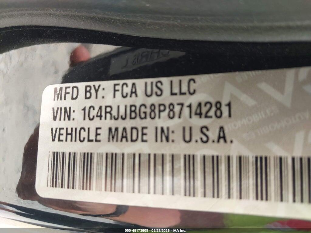 1C4RJJBG8P8714281 2023 JEEP GRAND CHEROKEE L photo no. 9