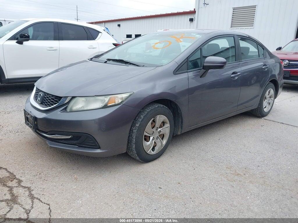 19XFB2F52EE069032 2014 HONDA CIVIC photo no. 2