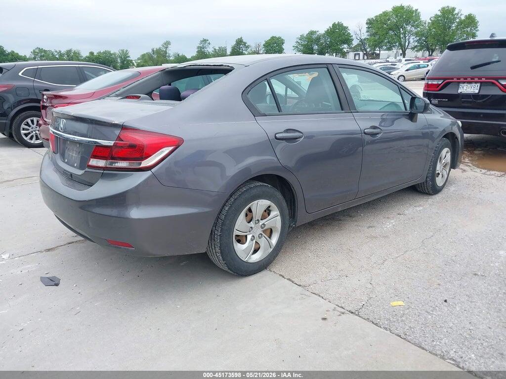 19XFB2F52EE069032 2014 HONDA CIVIC photo no. 4