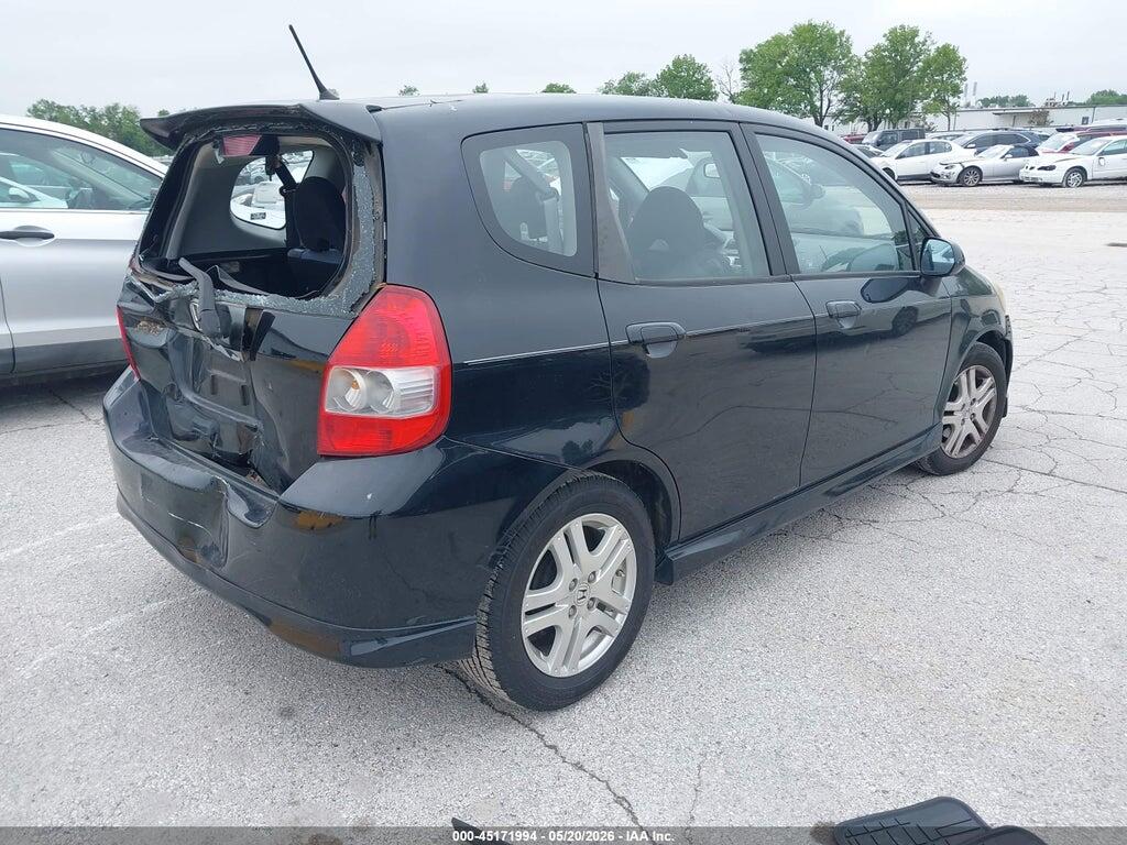 JHMGD38688S072365 2008 HONDA FIT photo no. 4
