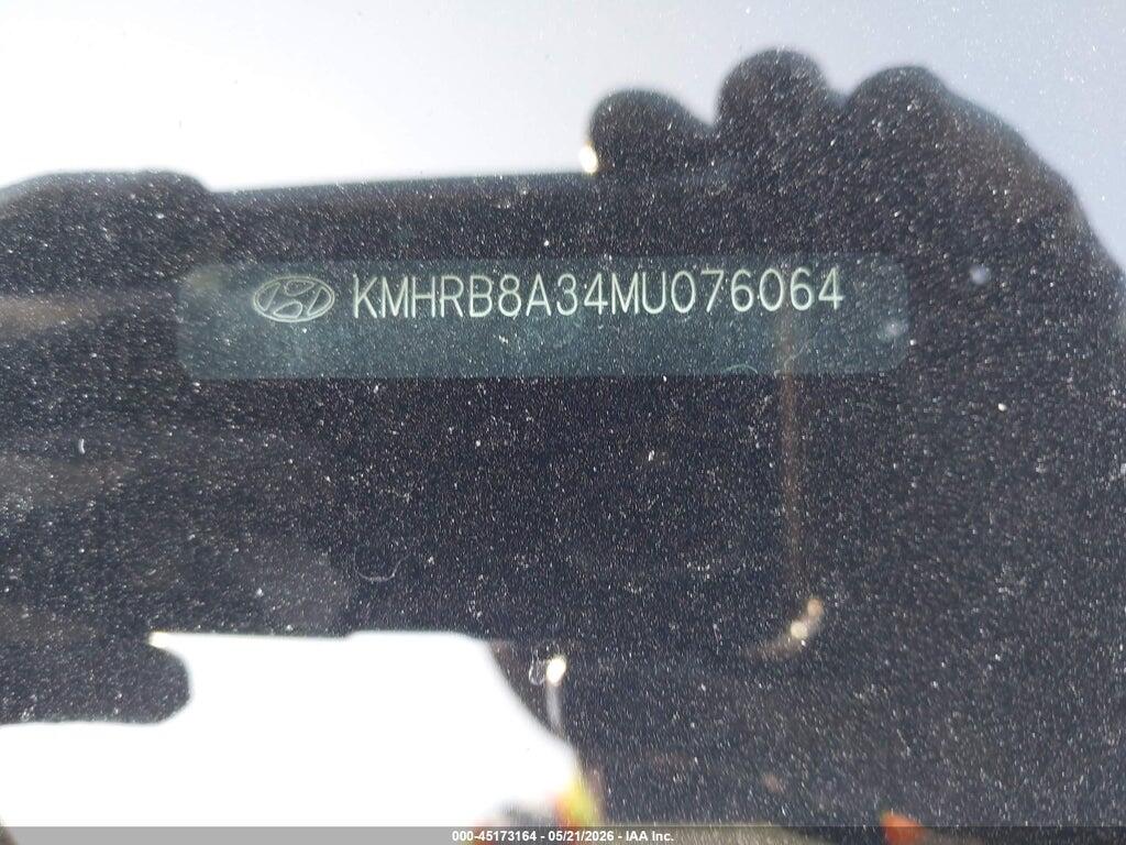 KMHRB8A34MU076064 2021 HYUNDAI VENUE photo no. 9