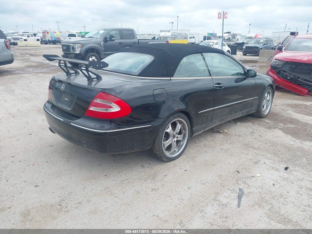 WDBTK65J95F127571 2005 MERCEDES-BENZ CLK 320 photo no. 4