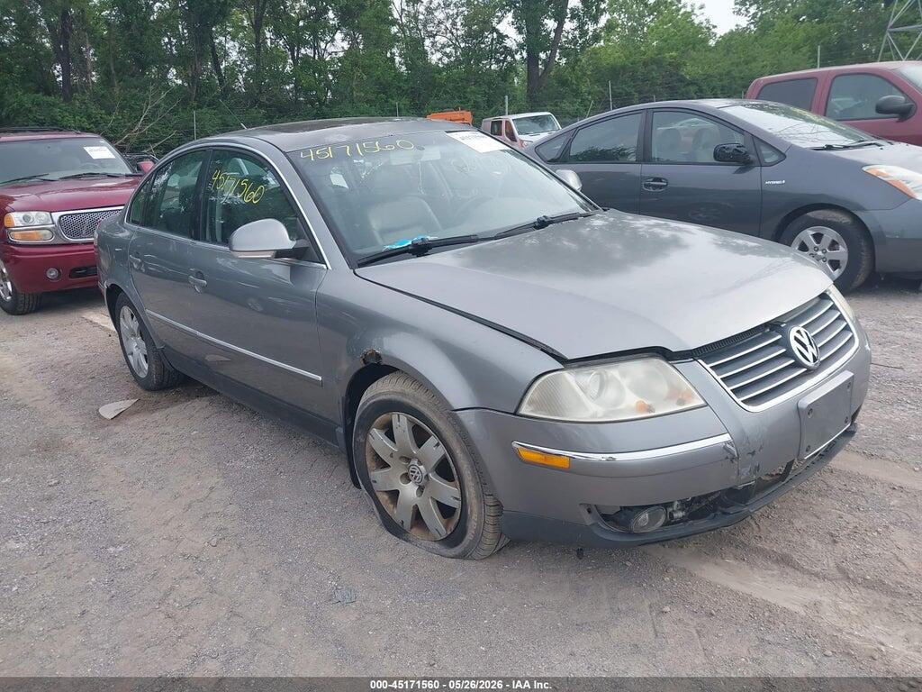 WVWAE63BX5E033880 2005 VOLKSWAGEN PASSAT photo no. 1