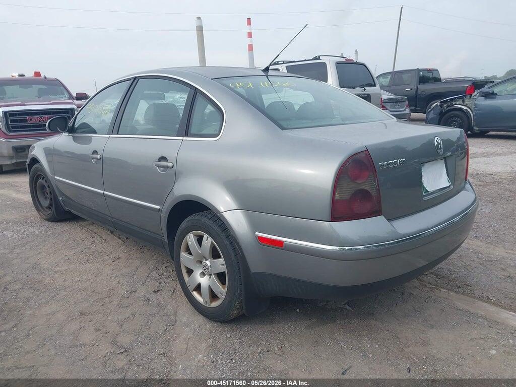WVWAE63BX5E033880 2005 VOLKSWAGEN PASSAT photo no. 3