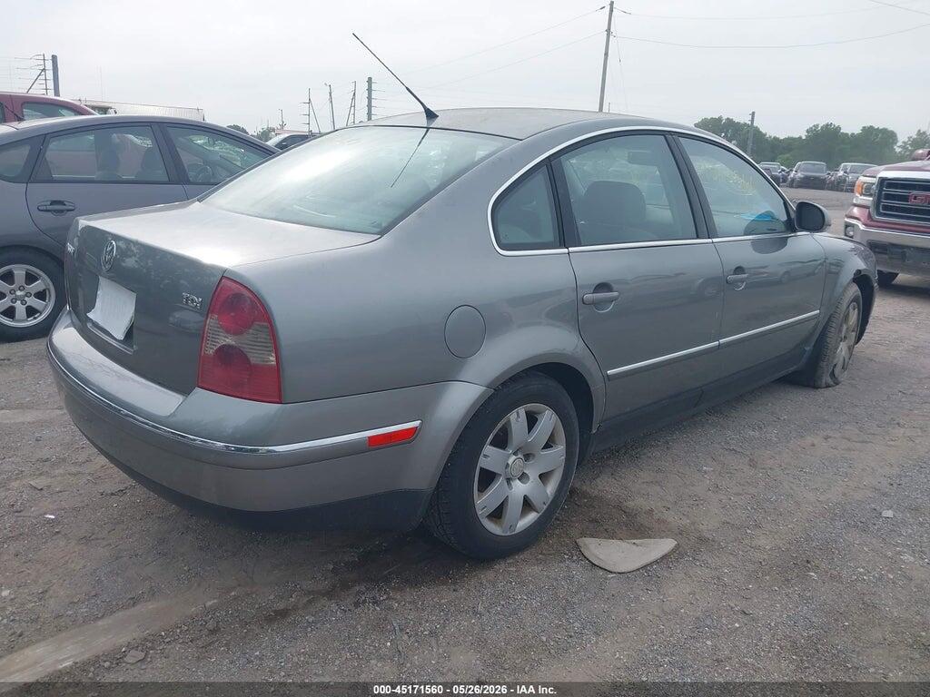 WVWAE63BX5E033880 2005 VOLKSWAGEN PASSAT photo no. 4