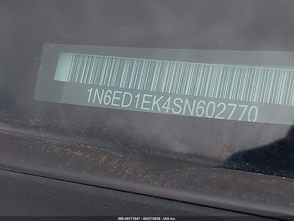 1N6ED1EK4SN602770 2025 NISSAN FRONTIER photo no. 9