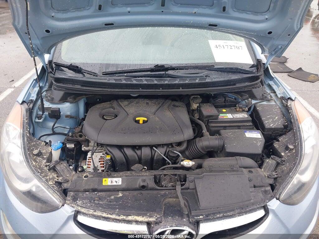 KMHDH4AE3CU384568 2012 HYUNDAI ELANTRA photo no. 10