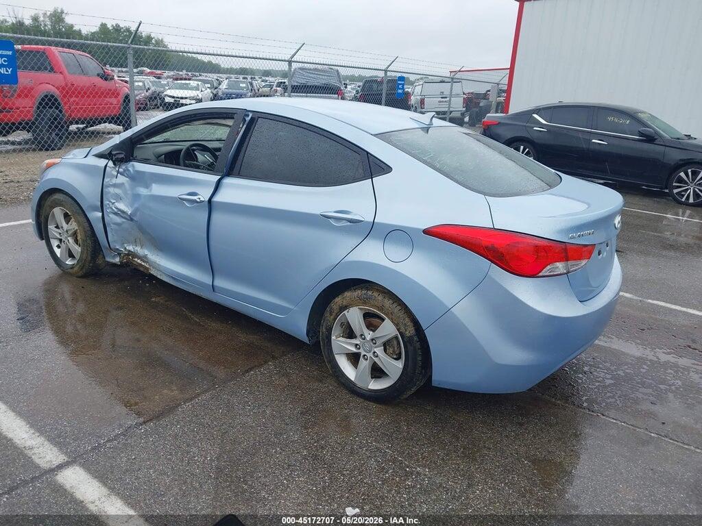 KMHDH4AE3CU384568 2012 HYUNDAI ELANTRA photo no. 3
