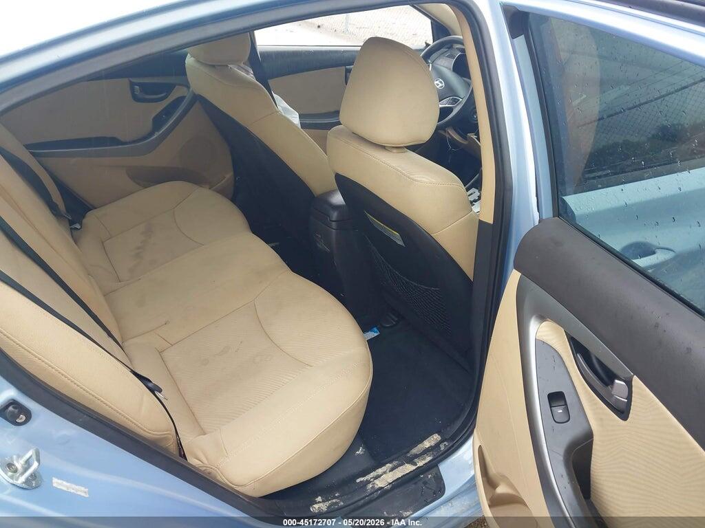 KMHDH4AE3CU384568 2012 HYUNDAI ELANTRA photo no. 8