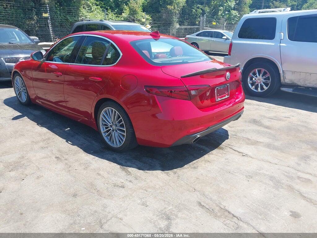 ZARFAECN4H7557448 2017 ALFA ROMEO GIULIA photo no. 3