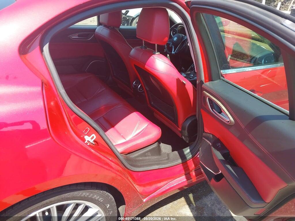 ZARFAECN4H7557448 2017 ALFA ROMEO GIULIA photo no. 8