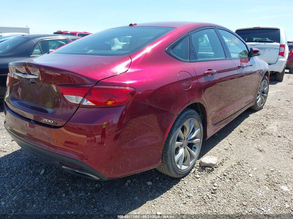 1C3CCCBB8FN626397 2015 CHRYSLER 200 photo no. 4