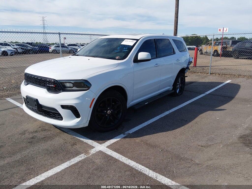 1C4RDJDGXNC220101 2022 DODGE DURANGO photo no. 2