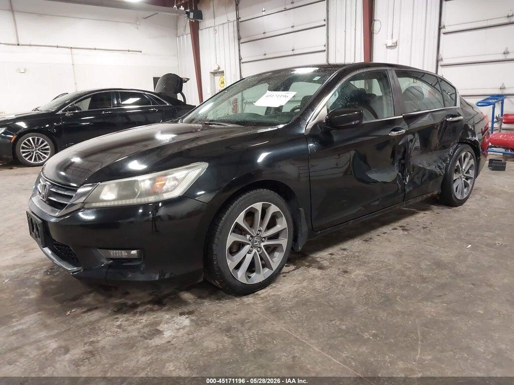 1HGCR2F50EA092893 2014 HONDA ACCORD photo no. 2