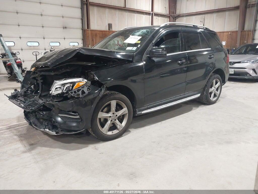 4JGDA5HB5GA742864 2016 MERCEDES-BENZ GLE photo no. 2