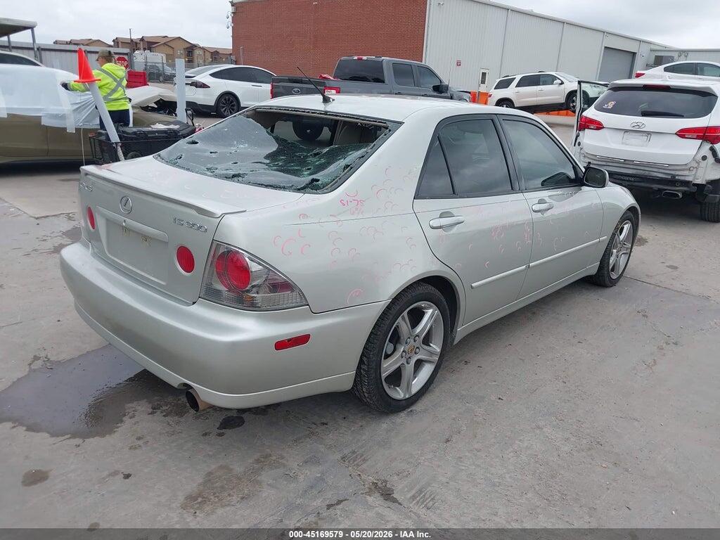 JTHBD192230080069 2003 LEXUS IS 300 photo no. 4