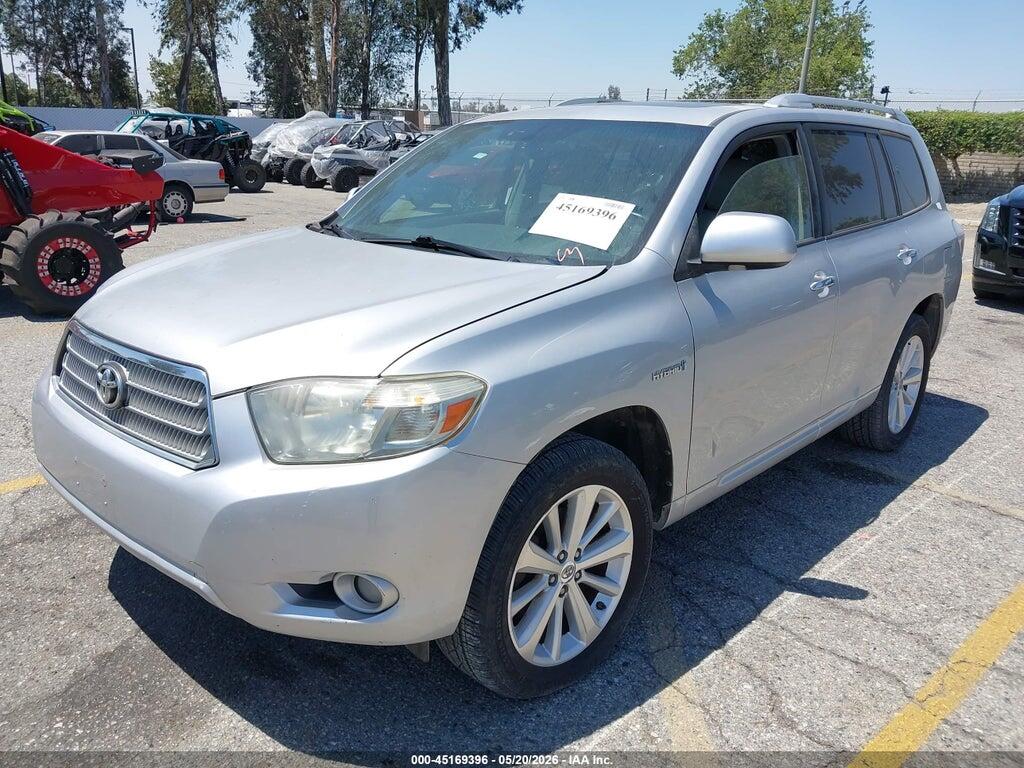 JTEEW44A582009626 2008 TOYOTA HIGHLANDER HYBRID photo no. 2