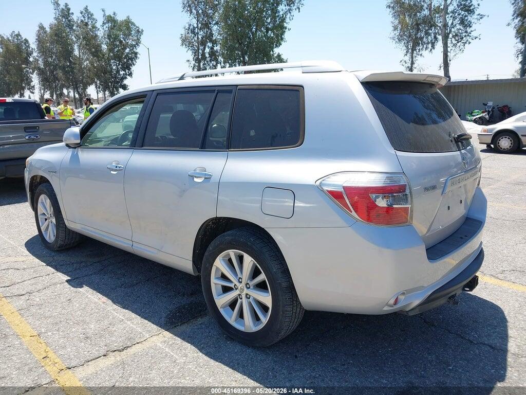 JTEEW44A582009626 2008 TOYOTA HIGHLANDER HYBRID photo no. 3