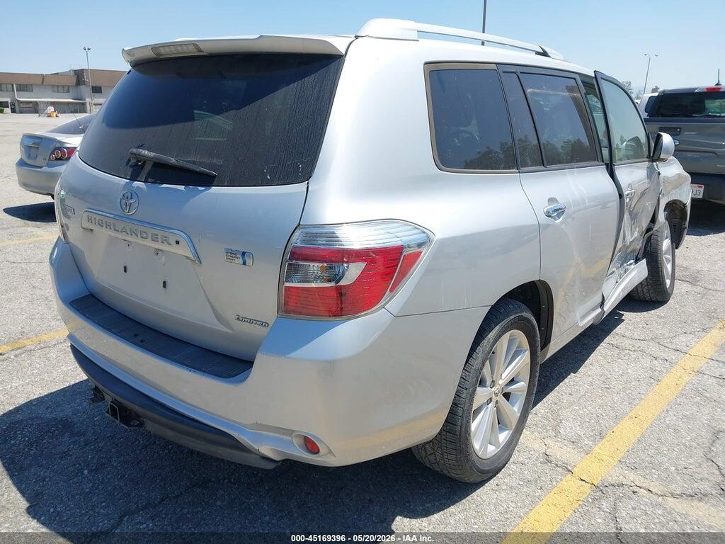JTEEW44A582009626 2008 TOYOTA HIGHLANDER HYBRID photo no. 4