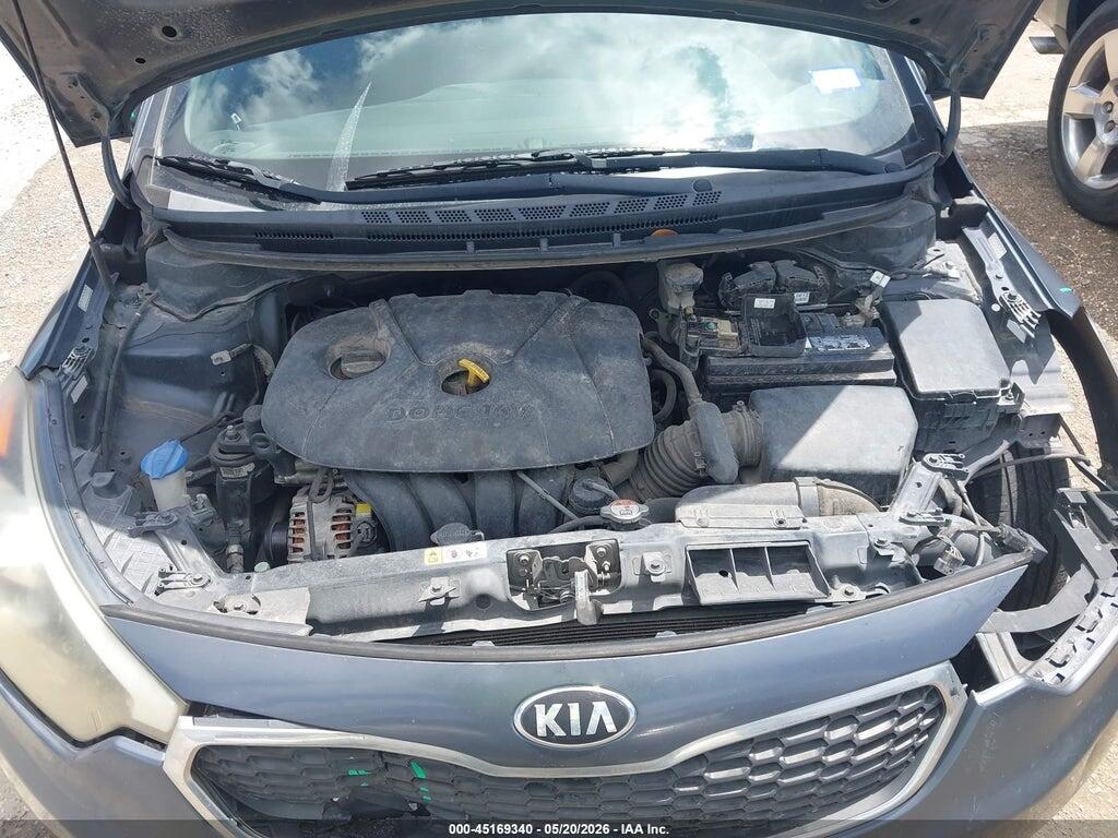 KNAFK4A68G5574273 2016 KIA FORTE photo no. 10