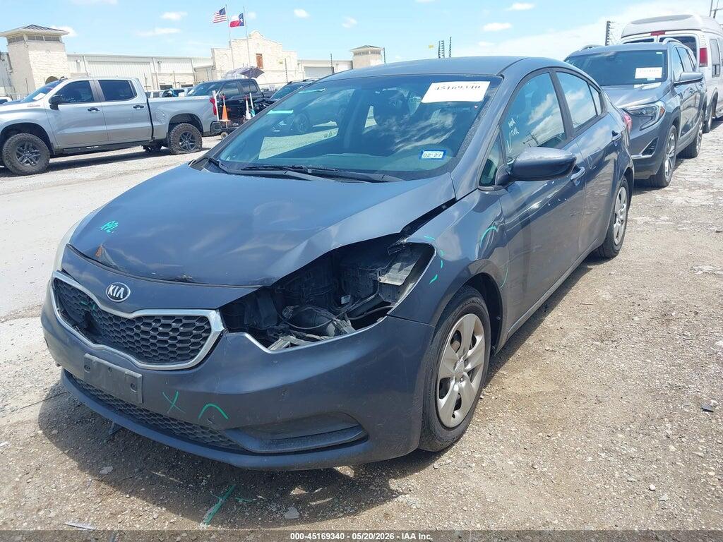 KNAFK4A68G5574273 2016 KIA FORTE photo no. 6