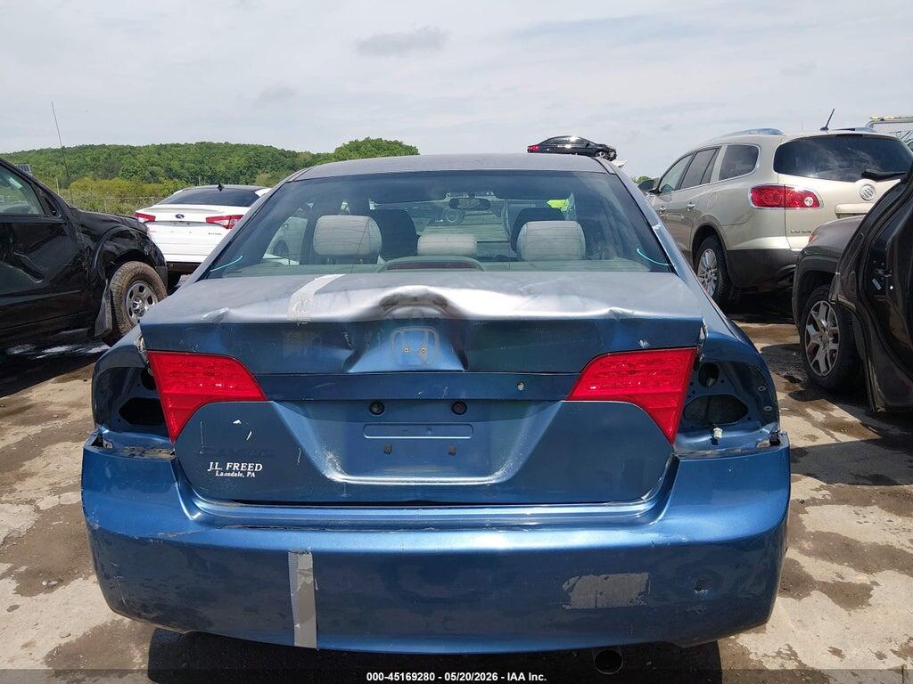 2HGFA16536H506167 2006 HONDA CIVIC photo no. 6
